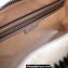 Gucci matelassé chevron leather GG Marmont small top handle bag 746319 Nude 2023