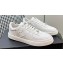 Chanel Calfskin CC Logo Sneakers White 2023