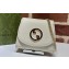 Gucci Blondie medium chain wallet 725219 Leather White 2023