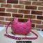 Gucci GG Matelassé mini bag 739736 Fuchsia 2023