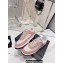 Chanel Suede Kidskin CC Logo Sneakers G39978 Pink 2023