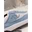 Chanel Suede Kidskin CC Logo Sneakers G39978 Blue 2023