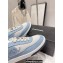 Chanel Suede Kidskin CC Logo Sneakers G39978 Blue 2023