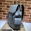 Gucci GG Embossed Backpack Bag 625770 Gray 2023