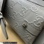 Gucci GG Embossed Backpack Bag 625770 Gray 2023