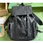 Gucci Leather Jumbo GG backpack Bag 625770 Black 2023