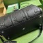 Gucci Leather Jumbo GG small duffle Bag 725282 Black 2023