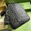 Gucci Leather Jumbo GG small duffle Bag 725282 Black 2023