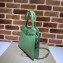 Gucci Petite GG small tote bag 745918 Leather Green 2023