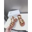 Celine CLEA TRIOMPHE GLADIATOR CHUNKY SANDALs in Calfskin Gold 2023