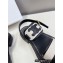 Celine CLEA TRIOMPHE SANDALs in Calfskin and Canvas Black 2023