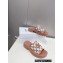 Celine CLEA TRIOMPHE SLIDEs in TRIOMPHE STAMPED CANVAS and Calfskin Brown 2023