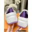Louis Vuitton EVA rubber LV Shark Clog White/Purple 2023
