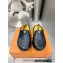 Louis Vuitton EVA rubber LV Shark Clog Black/Yellow 2023