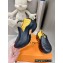 Louis Vuitton EVA rubber LV Shark Clog Black/Yellow 2023