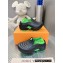 Louis Vuitton EVA rubber LV Shark Clog Black/Green 2023