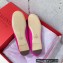 Valentino Rockstud Satin Ballerina Fuchsia 2023
