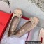 Valentino Rockstud patent leather Ballerina Nude 2023