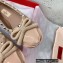 Valentino Rockstud patent leather Ballerina Nude 2023