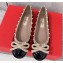 Valentino Rockstud patent leather Ballerina Black 2023