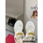 Valentino VLogo Chain leather thong sandals White 2023