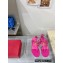 Valentino VLogo Chain leather thong sandals Fuchsia 2023