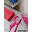 Valentino VLogo Chain leather thong sandals Fuchsia 2023