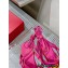 Valentino VLogo Chain leather thong sandals Fuchsia 2023