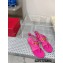 Valentino VLogo Chain leather thong sandals Fuchsia 2023