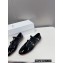 Celine DOUBLE STRAP MARY JANE BALLERINAs in Patent Calfskin Black 2023