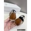Celine DOUBLE STRAP MARY JANE BALLERINAs in Patent Calfskin Brown 2023