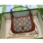 Gucci Jackie 1961 crystal GG mini shoulder bag canvas 675799