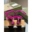 Gucci Heel 6.5cm sandals satin with crystals Fuchsia 2023