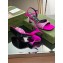 Gucci Heel 6.5cm sandals satin with crystals Fuchsia 2023