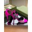 Gucci Heel 7.5cm sandals satin with crystals Fuchsia 2023