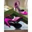 Gucci Heel 7.5cm sandals satin with crystals Fuchsia 2023