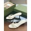 Gucci Low Heel slide sandals with bamboo 746034 White 2023