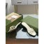 Gucci Low Heel slide sandals with bamboo 746034 White 2023