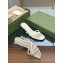 Gucci Low Heel slide sandals with bamboo 746034 White 2023