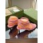Gucci Low Heel strappy sandals with bamboo 746035 Pink 2023