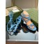 Gucci Low Heel strappy sandals with bamboo 746035 Blue 2023