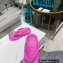 Balenciaga Mold Women/Men Thong Sandals Fuchsia 2023