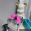 Balenciaga Mold Women/Men Thong Sandals Fuchsia 2023