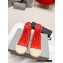 Balenciaga Paris High Top Women/Men Sneakers in Fully destroyed cotton and rubber Red 2023