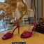 Jimmy Choo Heel 10cm Sacora Sandals Satin Dark Red 2023