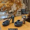 Jimmy Choo Heel 12cm Platform 4cm Heloise Sandals Denim Blue 2023