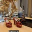 Jimmy Choo Heel 12cm Platform 4cm Heloise Sandals Linen Brown 2023