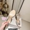 Jimmy Choo Heel 8.5cm Nude Suede Sacora Sandals with Hotfix Crystals and Sphere Detail 2023