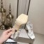 Jimmy Choo Heel 8.5cm Indiya Sandals White with Crystal Hearts 2023