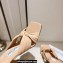 Jimmy Choo Heel 8cm Avenue Nappa Leather Mules Beige 2023